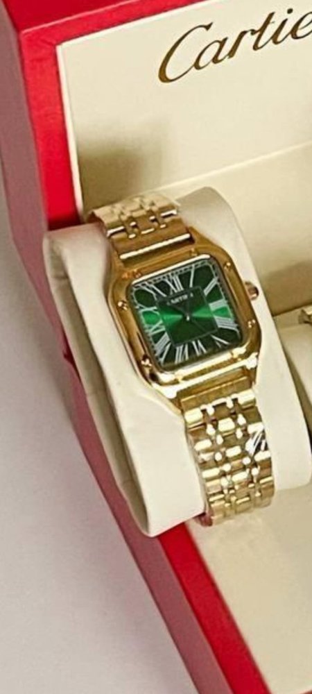 Golden Green Santos De Cartier